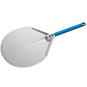 Gi Metal Gi.Metal - Pizzaschep Aliminium rond met korte steel (A-32C) - ø 33 cm