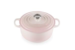 Le Creuset Signature Braadpan, 20cm shell pink