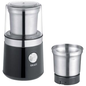 Graef CM102EU Kaffeemühle Schwarz, Edelstahl