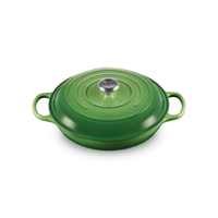 Le Creuset Gourmet-Profitopf Signature Gusseisen Bamboo Green 30cm