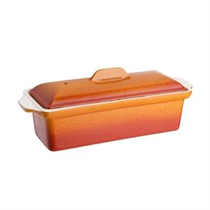 Vogue Terrinenform aus Gusseisen  Orange