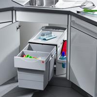 Hailo Rondo inbouw afvalemmer voor draaideurkasten 364522