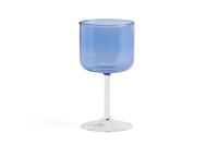 HAY - Tint Wine Glass Set of 2 - Blue and clear