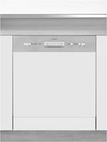 Exquisit EGSP6012-EB-030E Semi inbouw vaatwasser