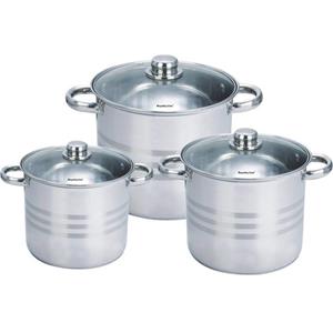 | 6-teiliges Pfannenset hoch