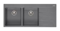 1119 Reginox Breda 30 Links Grey Silvery spoelbak