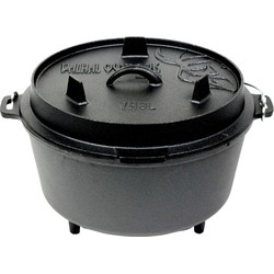 Valhal Outdoor Dutch Oven 8L, met pootjes