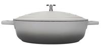 MasterClass braadpan 4 liter 28 cm aluminium/RVS grijs