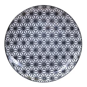 Tokyo Design Studio Nippon Black - Dinerbord Sterren - 25.7 x 3cm