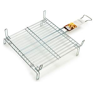 Shoppartners La Dehesa grillklem 45 x 45 cm verzinkt staal zilver