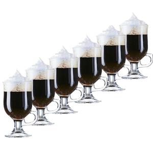 Arcoroc 6x Irish Coffee Glazen Transparant Opal 240 Ml - Koffie- En Theeglazen