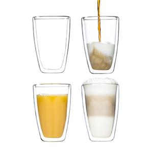 Premium Latte Macchiato Glazen - 2 Stuks