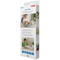 REER GMBH reer Eatâ™n Tidy Silikon-Tischset, Platzset, Platzmatte, Unterlage, Bastelunterlage, Grau, 41.5 x 30 cm, 25021