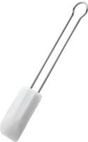 Rösle Spatula/dough scraper narrow 20 cm Steel/White