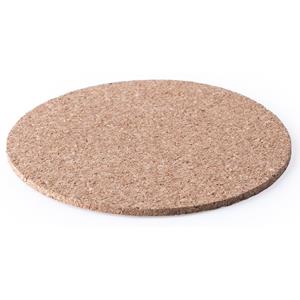 30x Onderzetters van kurk rond 10 cm -