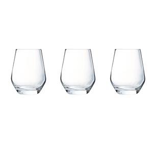 Chef & Sommelier 12x Stuks tumbler waterglazen/sapglazen Transparant