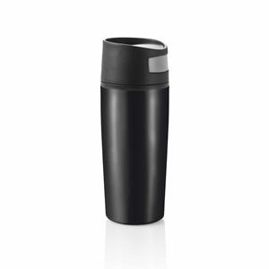 Xd Design thermosfles Auto 0,3 liter polypropyleen/RVS zwart