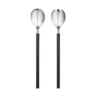 Georg Jensen Salatbesteck Bernadotte Edelstahl/holz Braun 2 StÃ¼ck