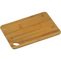 Bamboe houten snijplank 24 x 35 cm - Keukenbenodigdheden - Kookbenodigdheden - Snijplanken van hout - Snijplankjes/snijplankje