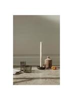 Ferm Living Ripple Trinkglas niedrig 4er Set Grau