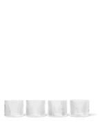 Ferm LIVING Ripple waterglazen set van 4