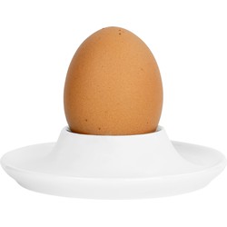 Krumble Eierdop Rond Keramiek - Wit