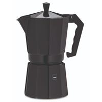 Kela Espressomaker 9-kops, Zwart