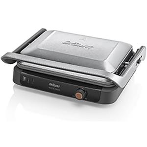 Arzum AR2001 Sandwichmaker Kontrollleuchte, Grillfunktion, Antihaftbeschichtung Silber