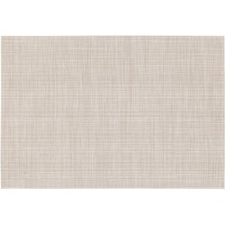 Home Delight Placemat Sixten oyster wit set/6 - Default Title
