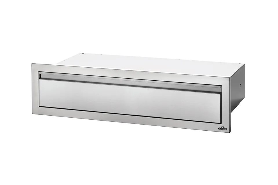 Inbouw lade breed 107x20cm - Napoleon Grills