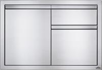 Inbouwdeur en dubbele laden combinatie klein (100x71 cm) - Napoleon Grills