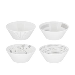 Royal Doulton Pacific Stone Kom Ã 16 cm - Set van 4