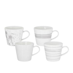 Royal Doulton Pacific Stone Mok 0,4 L - Set van 4