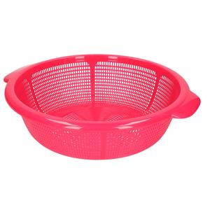 Forte Plastics Kunststof keuken vergiet van 31 x 9.5 cm fuchsia roze -