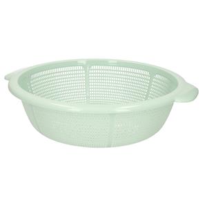 Forte Plastics Kunststof keuken vergiet van 31 x 9.5 cm mintgroen -