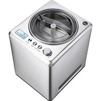 WILFA Eismaschine VANILLA Ice Cream Maker für Eis, Sorbet und Frozen Yoghurt, 2,5 Liter Fassungsvermögen, mit Kompressor, ICM1S-250, silber