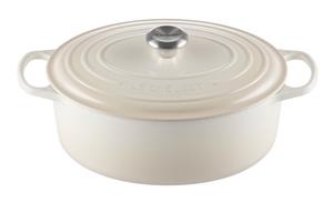 LE CREUSET - Signature - Braadpan ovaal Meringue 29cm 4,70l