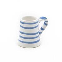Gmundner Keramik Blaugeflammt Krug Stamperl h: 5,5 cm / 0,025 L