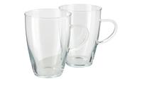 Peill+Putzler 2er Set Tee-/ Kaffeegläser Lyra  Buon Giorno ¦ transparent/klar ¦ Borosilikatglas ¦ Maße (cm): H: 12  - Möbel Kraft