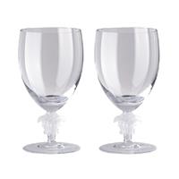 Rosenthal meets Versace Rosenthal Versace Medusa Lumiere Wasser Glas h: 188 mm / 474 ml Set 2-tlg.