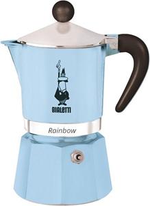 Bialetti Espressokocher Rainbow, 0,06l Kaffeekanne, Aluminium