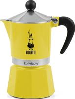 Bialetti Espressokocher Rainbow, 0,27l Kaffeekanne, Aluminium