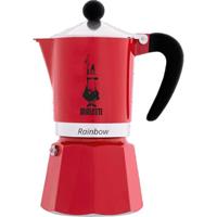 Bialetti Espressokocher Rainbow, 0,27l Kaffeekanne, Aluminium