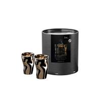 Eisch GERMANY Unik Espressoglas  2er Set silber im Geschenkkarton Kaffeebecher