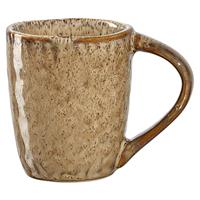 Leonardo MATERA Keramiktasse 90 ml beige 4er Set Kaffeebecher braun