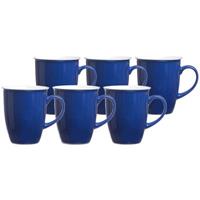 Ritzenhoff & Breker DOPPIO Kaffeebecher 320 ml Indigo Blau 6er Set Kaffeebecher dunkelblau