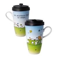 Goebel Mug To Go Der kleine Yogi - Jetzt bunt