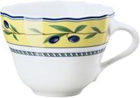 Hutschreuther Kaffeetasse Porzellan Maria Theresia Medley blau/weiß