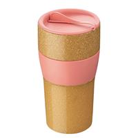 Koziol AROMA TO GO XL Thermobecher mit Deckel 700ml Isolierbecher koralle