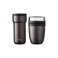 Mepal ELLIPSE Thermo-Lunchset Lunchpot & Becher Titanium Isolierbecher grau